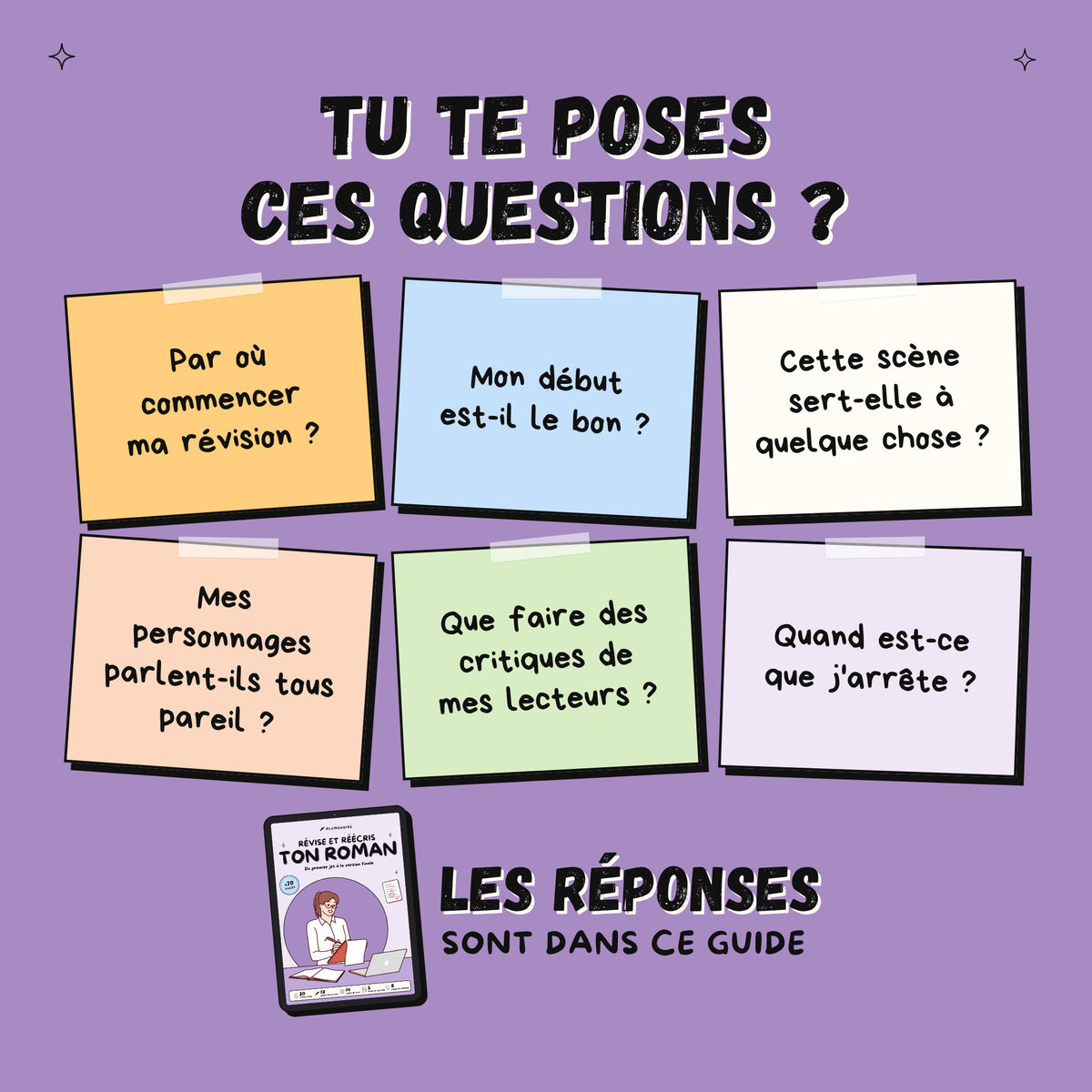 Révise et réécris ton roman · Guide de révision et cahier d'exercices