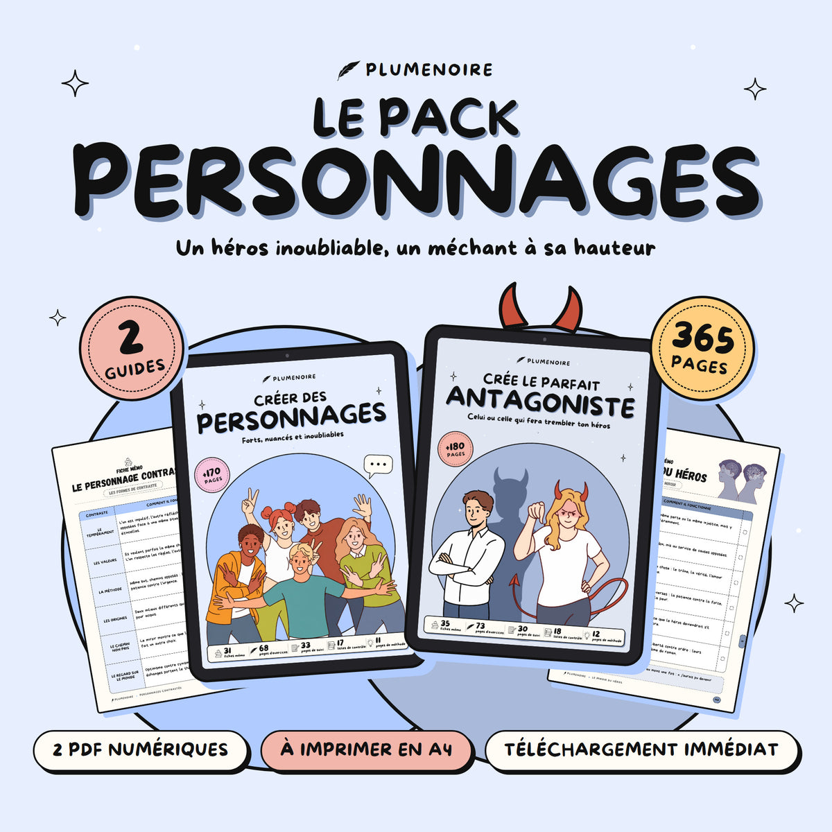 Character Creation WORKBOOK (DIGITAL VERSION)
