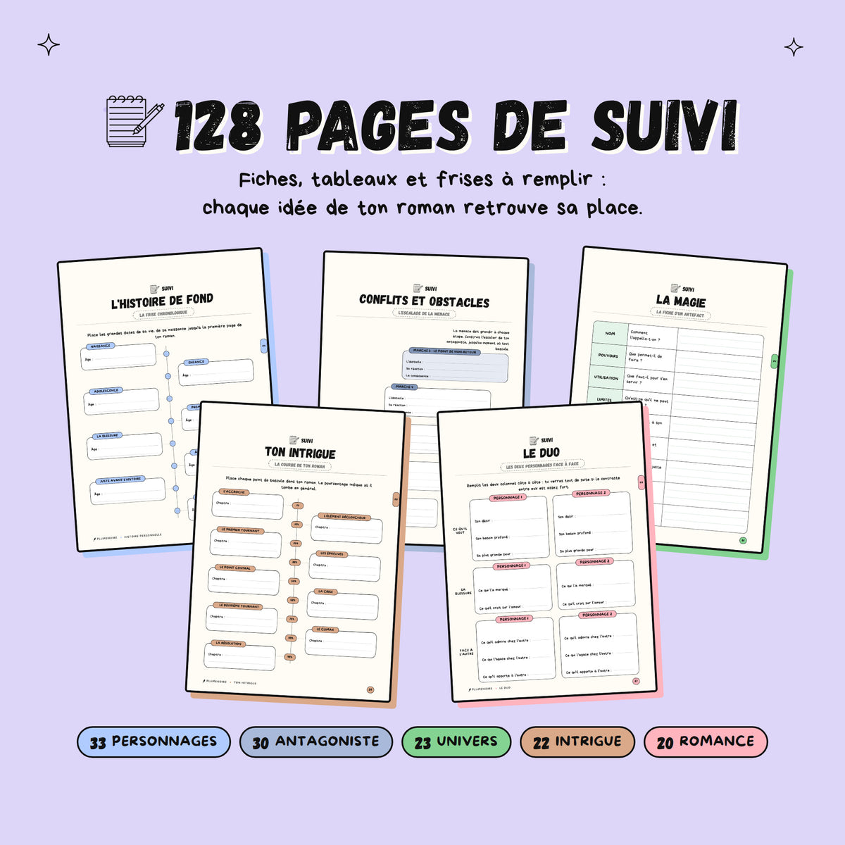 Pack "Le Roman Complet"