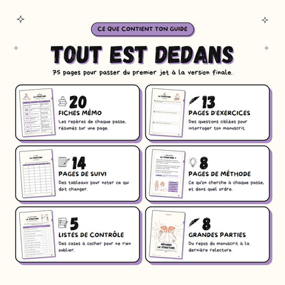Révise et réécris ton roman · Guide de révision et cahier d'exercices