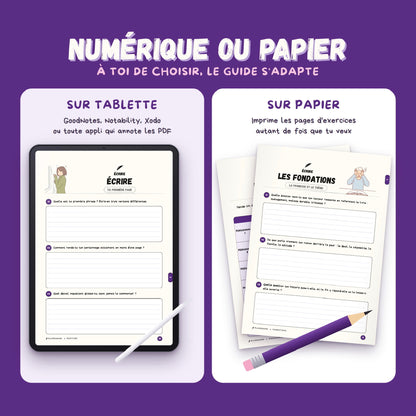 Écrire de l'horreur · Guide d'écriture et cahier d'exercices