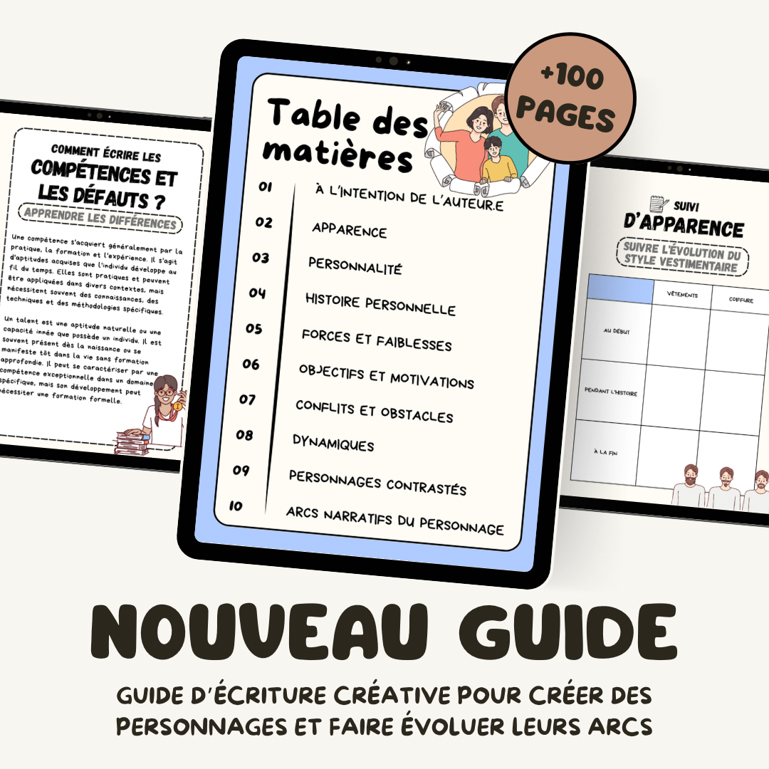Guide de création de personnage