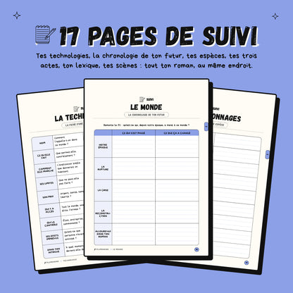 Écrire de la science-fiction · Guide d'écriture et cahier d'exercices