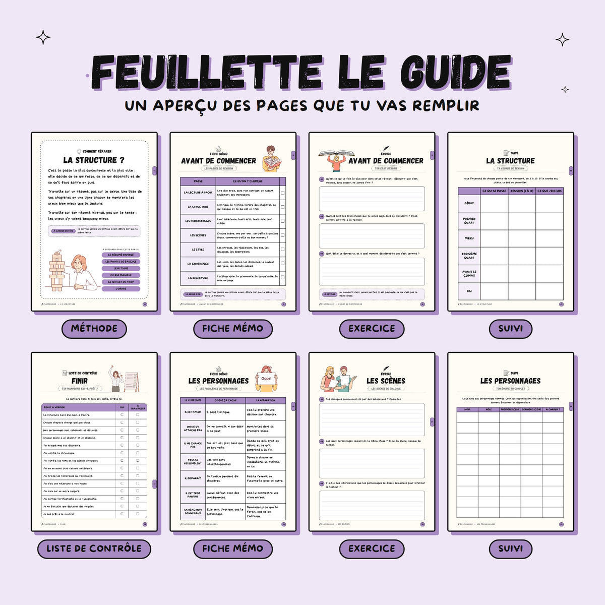 Révise et réécris ton roman · Guide de révision et cahier d'exercices