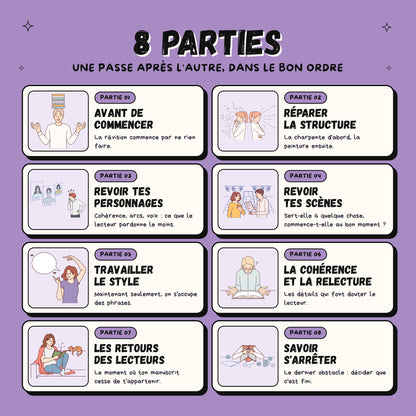 Révise et réécris ton roman · Guide de révision et cahier d'exercices