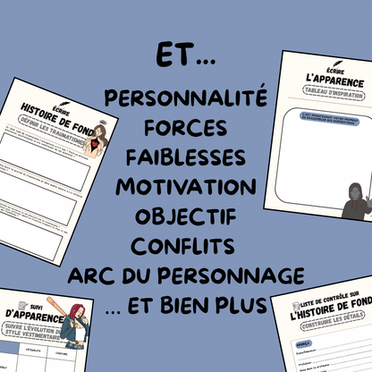 Guide de création de personnage - version Antagoniste