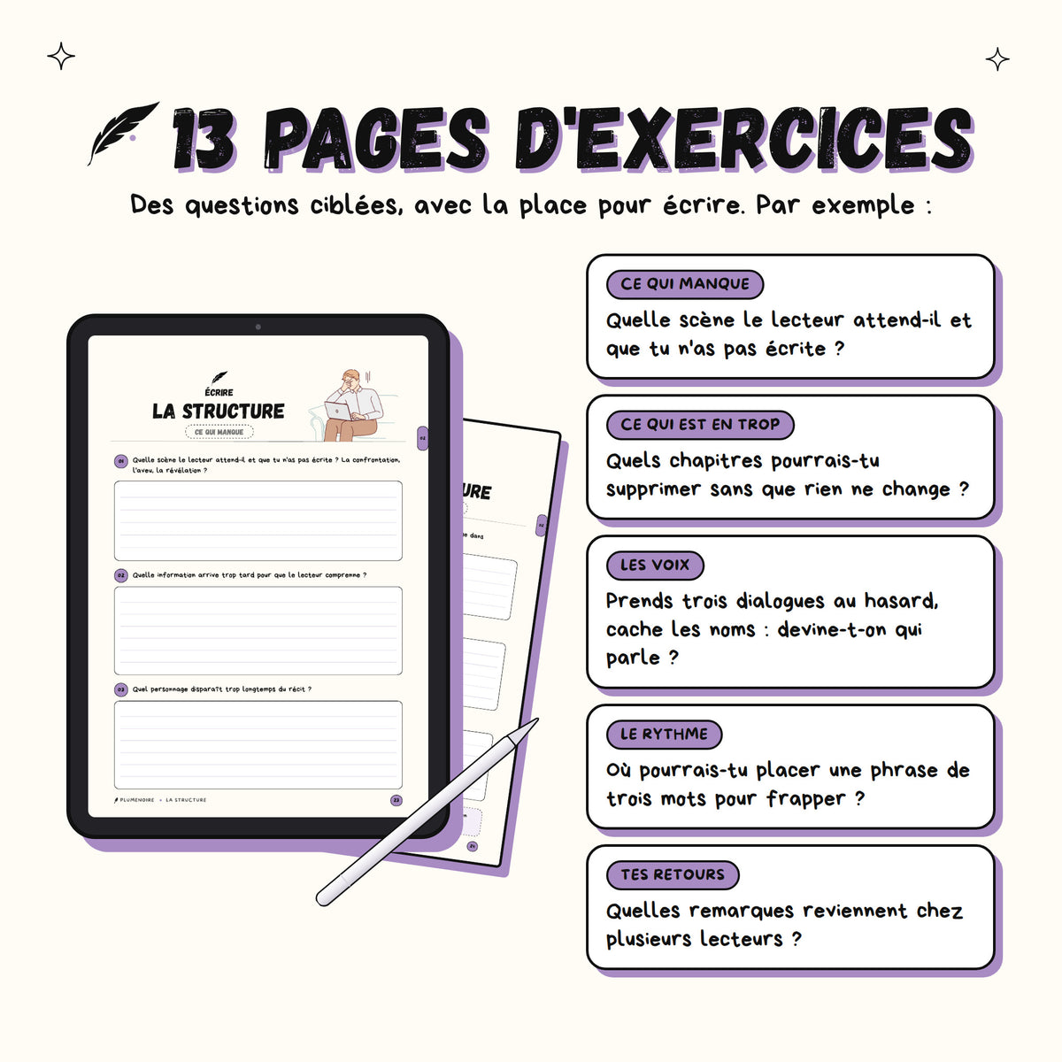 Révise et réécris ton roman · Guide de révision et cahier d'exercices