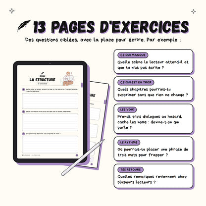 Révise et réécris ton roman · Guide de révision et cahier d'exercices