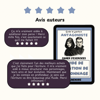 Guide de création de personnage - version Antagoniste