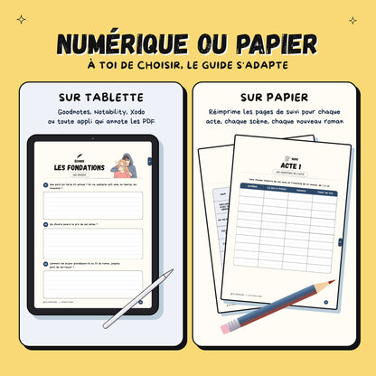 Écrire un thriller · Guide d'écriture et cahier d'exercices