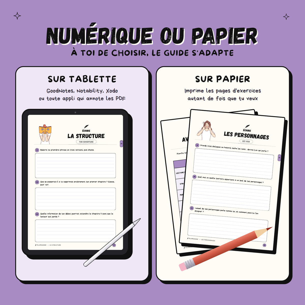 Révise et réécris ton roman · Guide de révision et cahier d'exercices