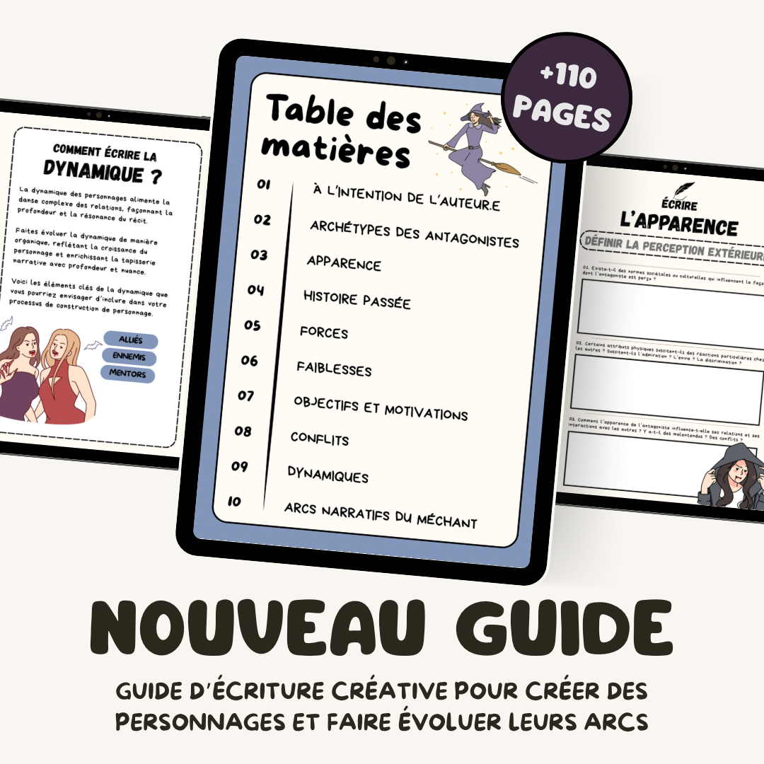 Guide de création de personnage - version Antagoniste