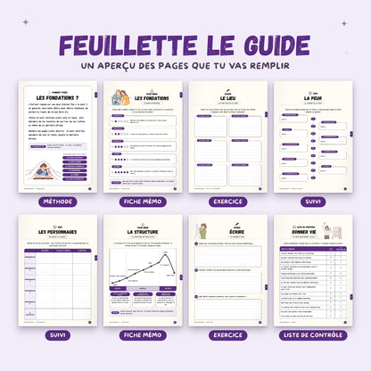 Écrire de l'horreur · Guide d'écriture et cahier d'exercices