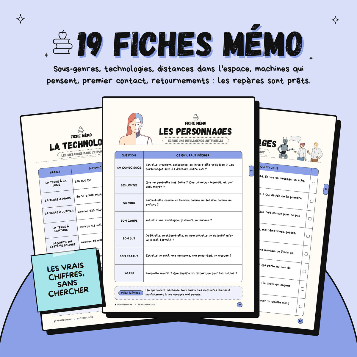 Écrire de la science-fiction · Guide d'écriture et cahier d'exercices