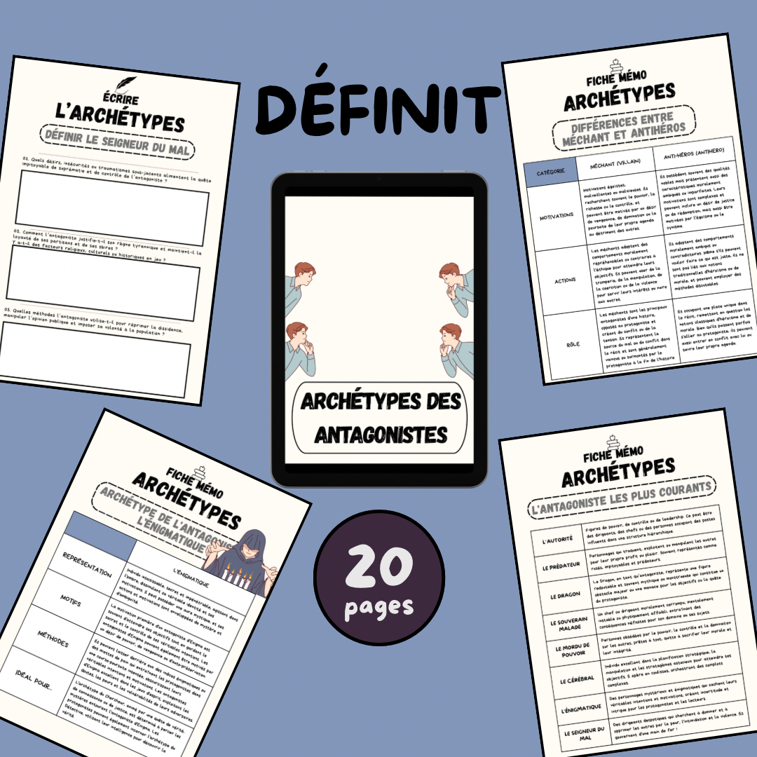 Guide de création de personnage - version Antagoniste