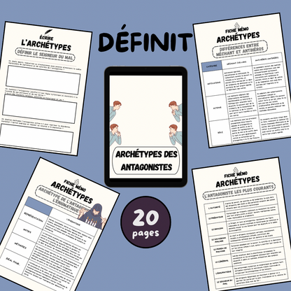 Guide de création de personnage - version Antagoniste
