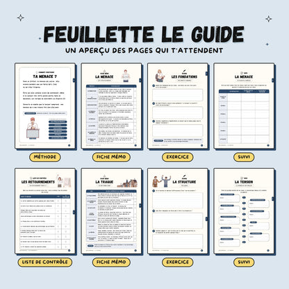 Écrire un thriller · Guide d'écriture et cahier d'exercices