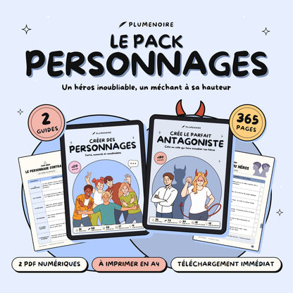 Character Creation WORKBOOK (DIGITAL VERSION)