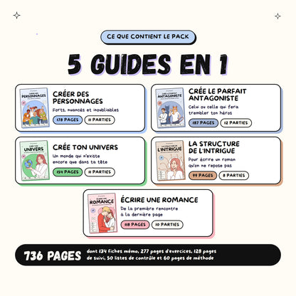 Pack "Le Roman Complet"
