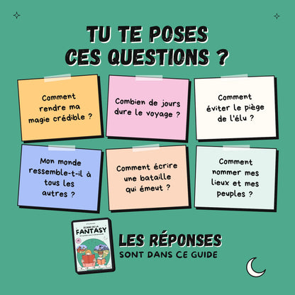 Écrire de la fantasy · Guide d'écriture et cahier d'exercices